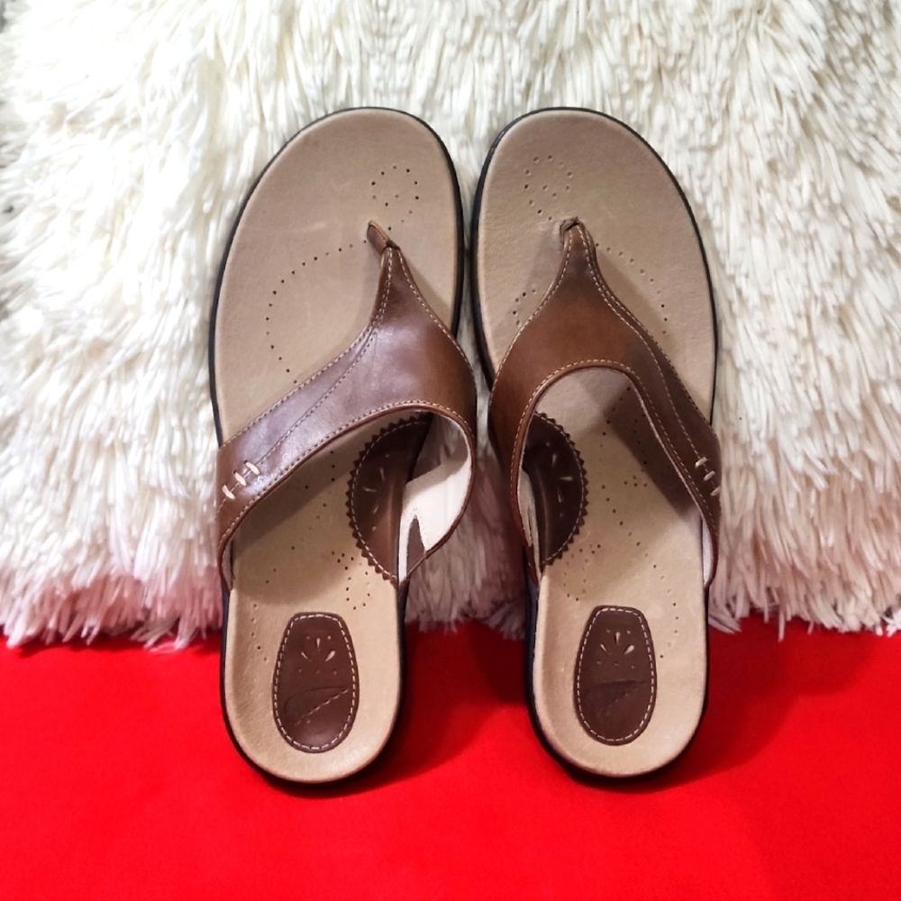 Red Wing Brown Leather Women's Sandals